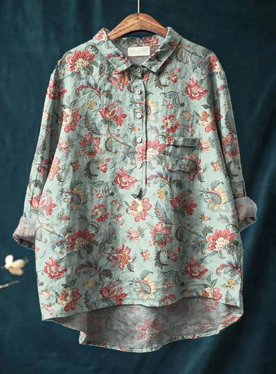 Blouse Classique avec Motif Floral Laura™