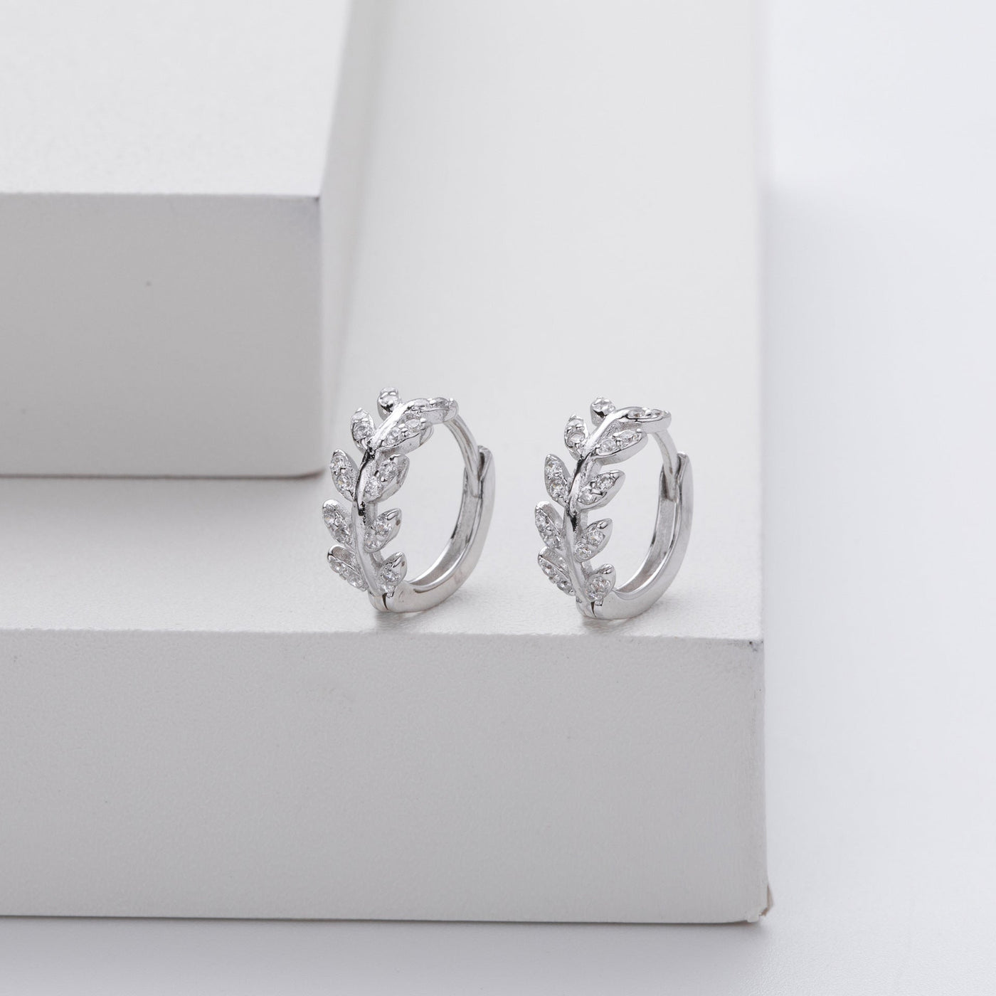 Aurélie™ | Boucles zircon dorées