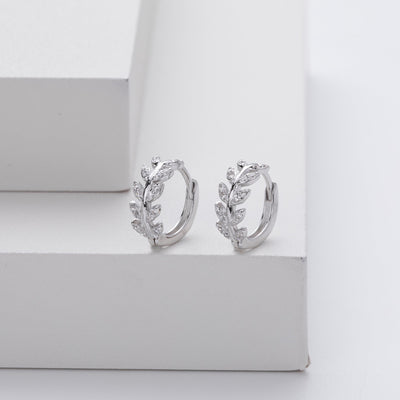 Aurélie™ | Boucles zircon dorées