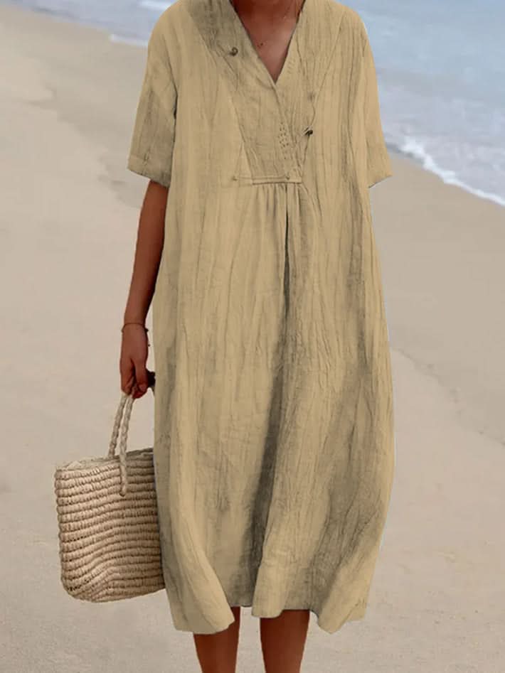 Laura | Robe en lin