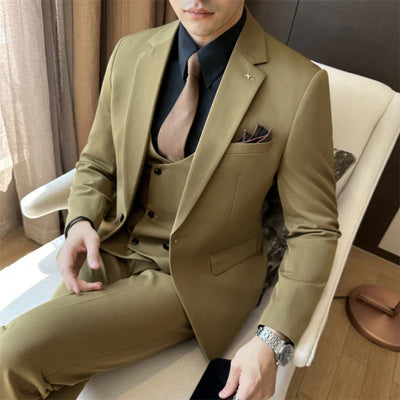 Rene | Ensemble invitée mariage pour hommes | 3 pieces
