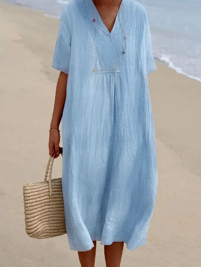 Laura | Robe en lin