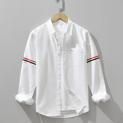 CHEMISE EN LIN BLANCA