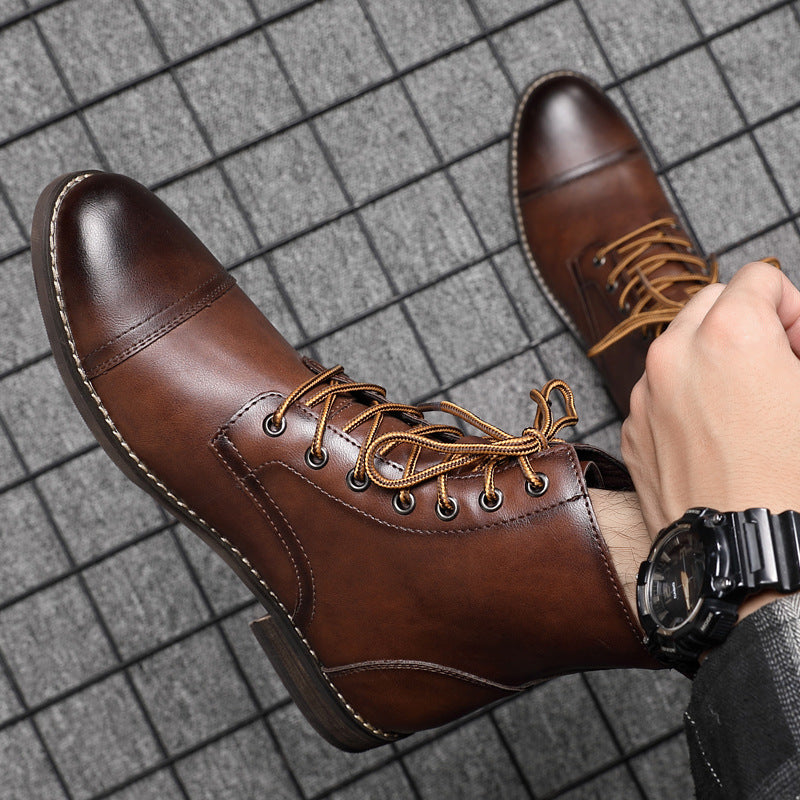Bottes en Cuir Sur Mesure