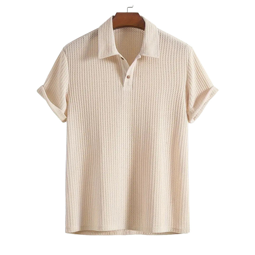 Mathis – Polo en maille structurée