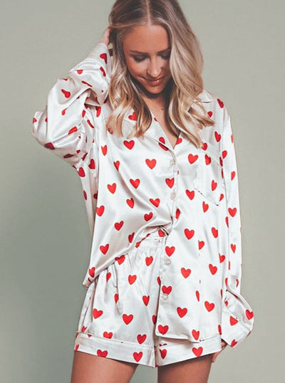 Zaira - Pyjama de luxe en satin pour un confort ultime pour les femmes