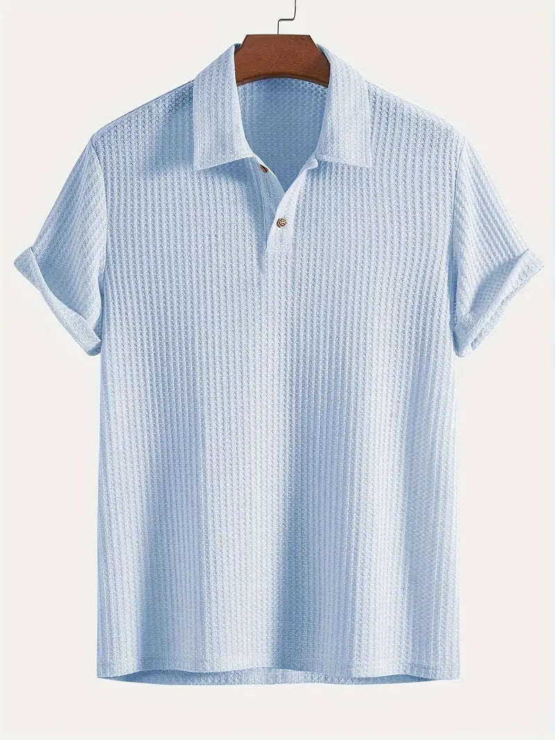 Mathis – Polo en maille structurée