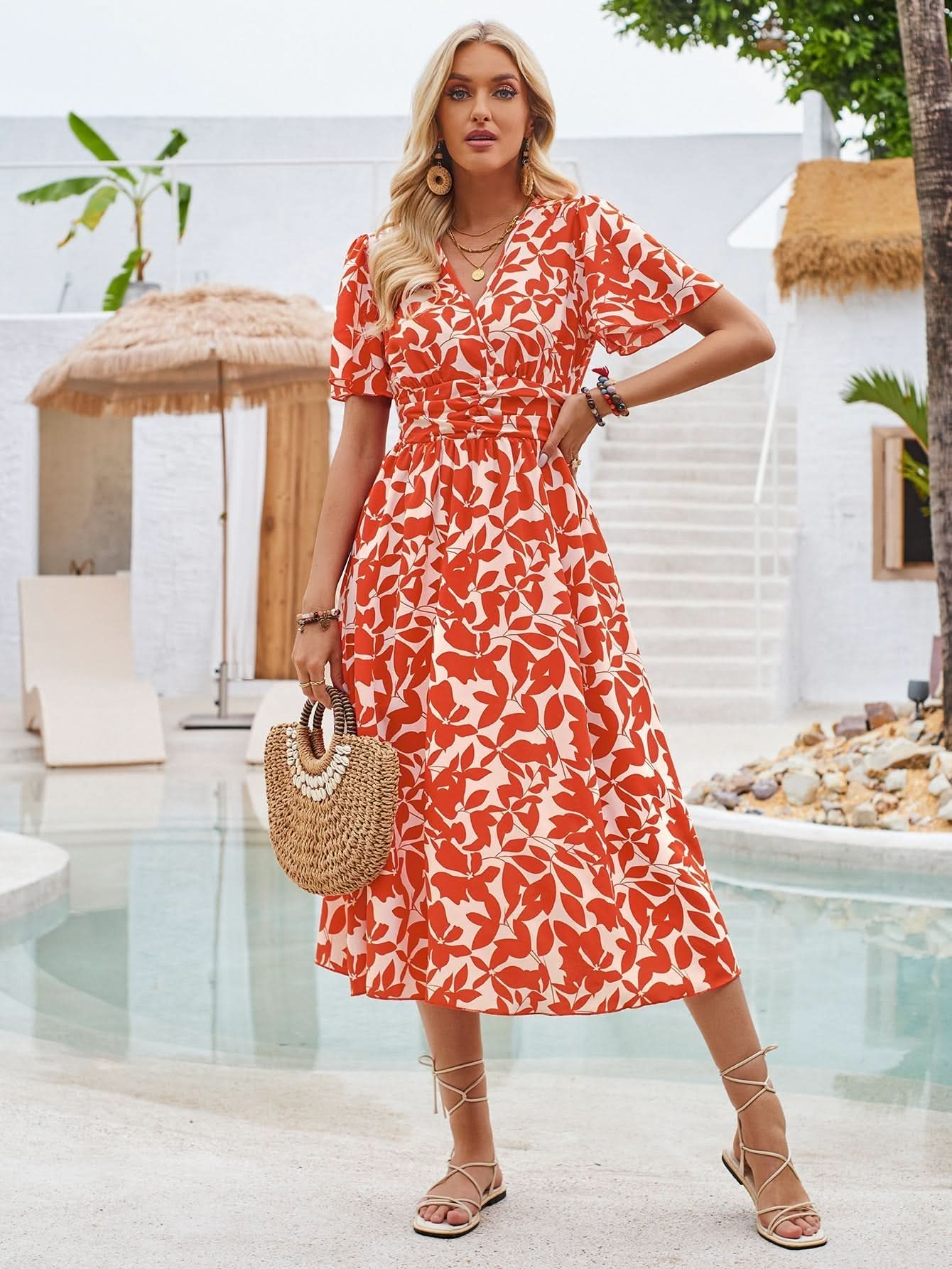Morgane™| Robe fendue à la mode