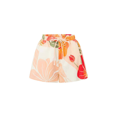 Top sans manches femme – Coupe ample – Tissu respirant – Imprimé fleuri – Bretelles réglables