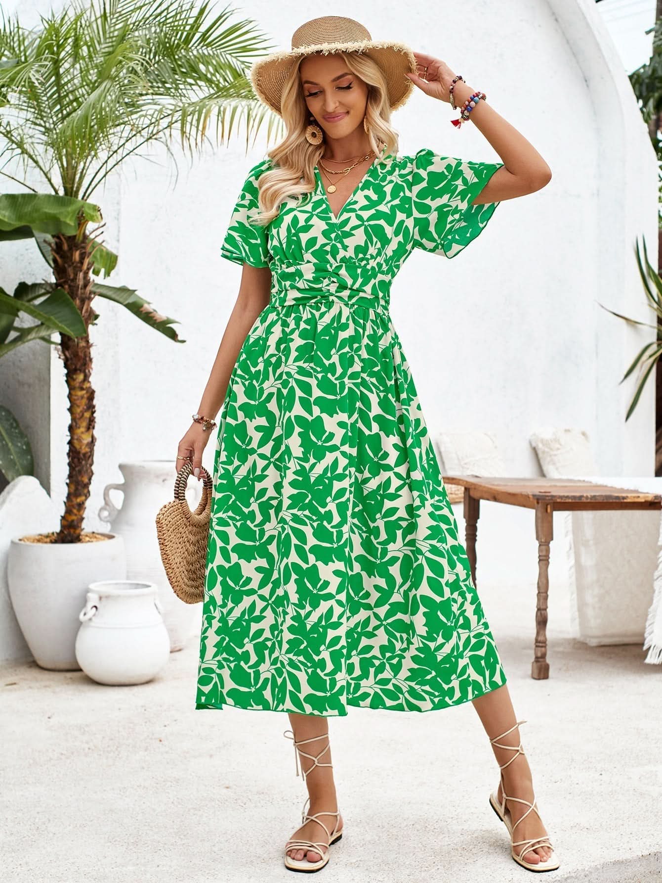 Morgane™| Robe fendue à la mode