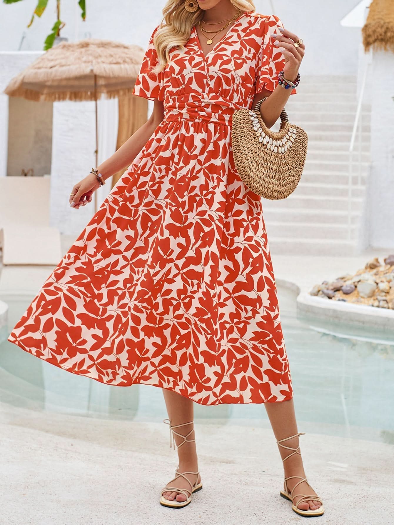 Morgane™| Robe fendue à la mode