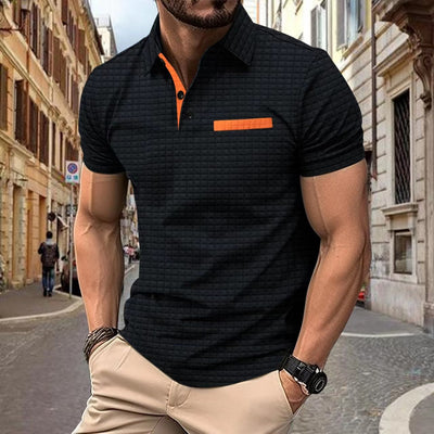 Renzo – Poloshirt structuré