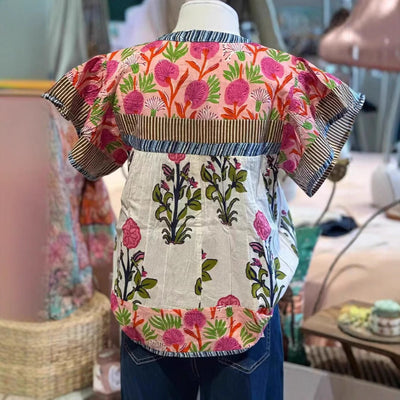 Uriella – Blouse Bohème Brodée