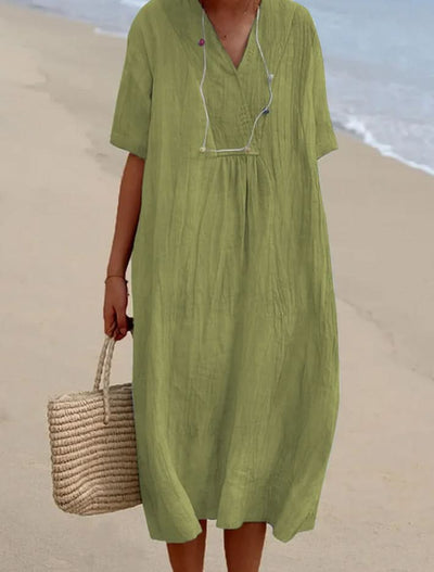 Laura | Robe en lin