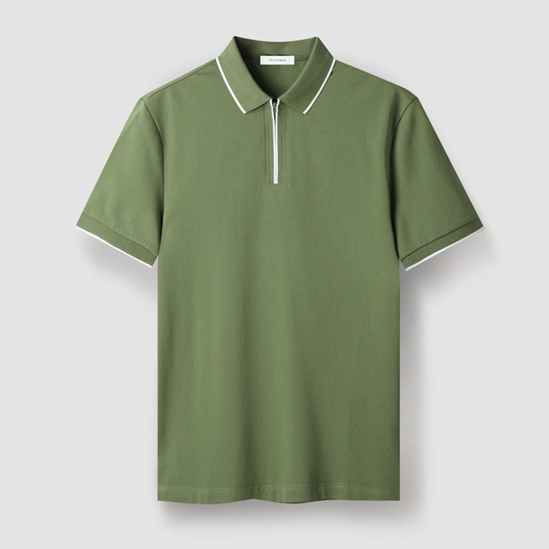 Polo zippé Premium
