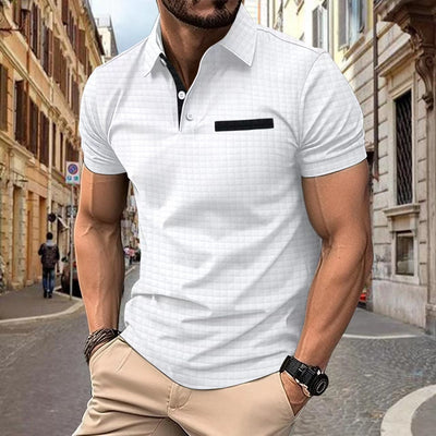 Renzo – Poloshirt structuré