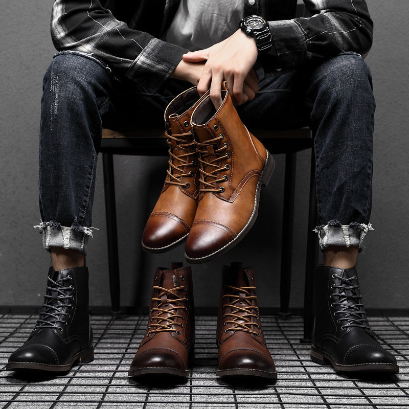 Bottes en Cuir Sur Mesure