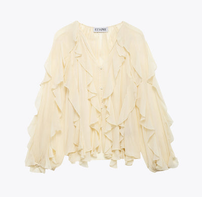 Rosa | Blouse à volants