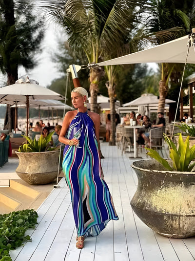 Robe Longue Halter Carrie™