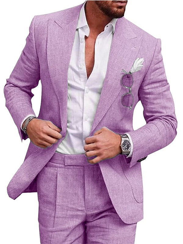 Declan - Costume en lin pour hommes