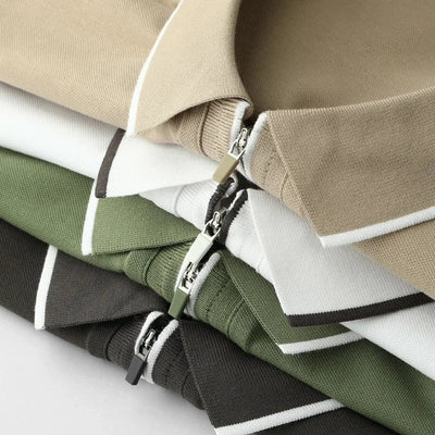 Polo zippé Premium