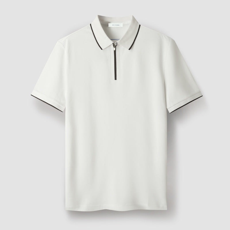 Polo zippé Premium