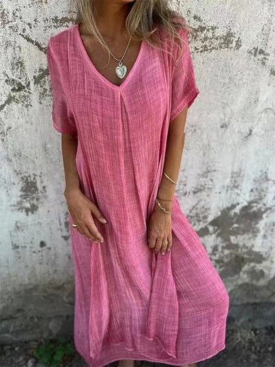 ÉLÉNA™ | Robe ample à col en V