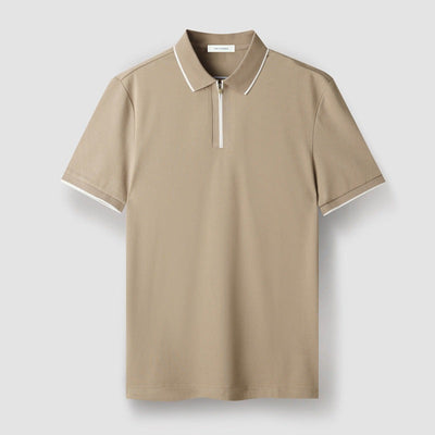 Polo zippé Premium