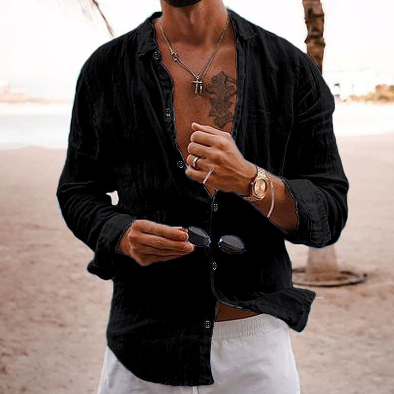 Julien – Chemise légère décontractée