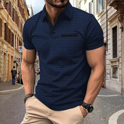 Renzo – Poloshirt structuré