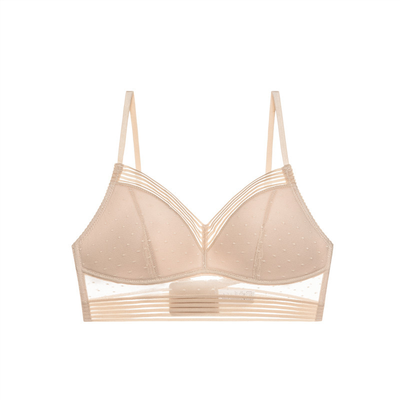 Soutien-gorge femme – Dos nu – Coupe fine sans coutures – Détails en mesh respirant