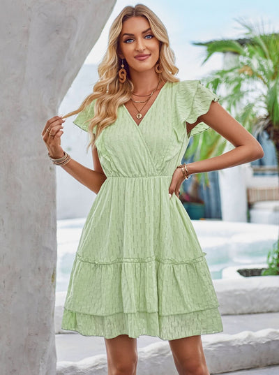 Morgane™| Malia Robe à col en V