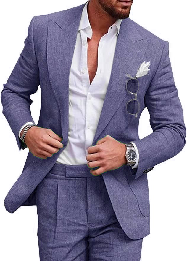 Declan - Costume en lin pour hommes
