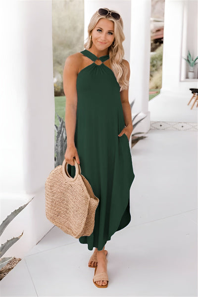Robe à Col Halter Laura™