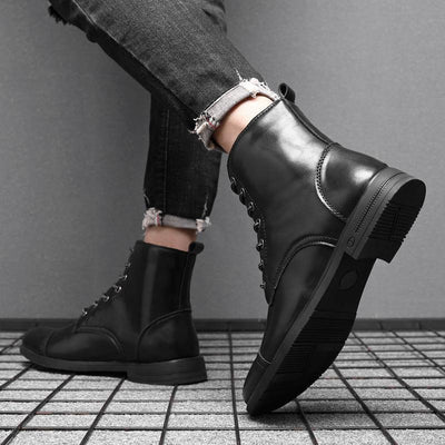 Bottes en Cuir Sur Mesure