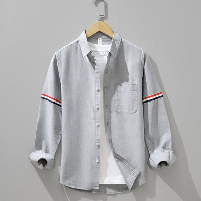 CHEMISE EN LIN BLANCA