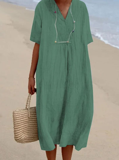 Laura | Robe en lin