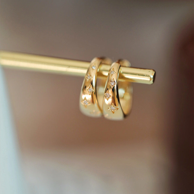 Auriane™ | Boucles or & argent