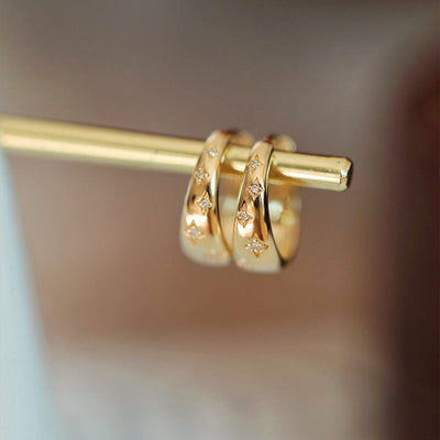 Auriane™ | Boucles or & argent