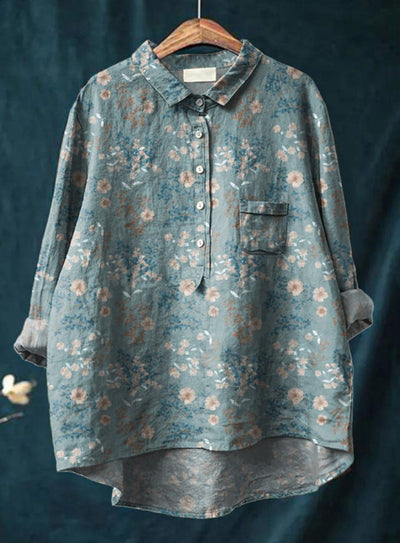 Blouse Classique avec Motif Floral Laura™