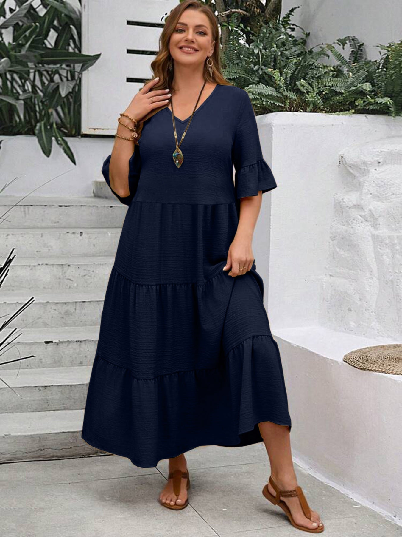 Serena™ | Robe Bohème Fluide Élégante