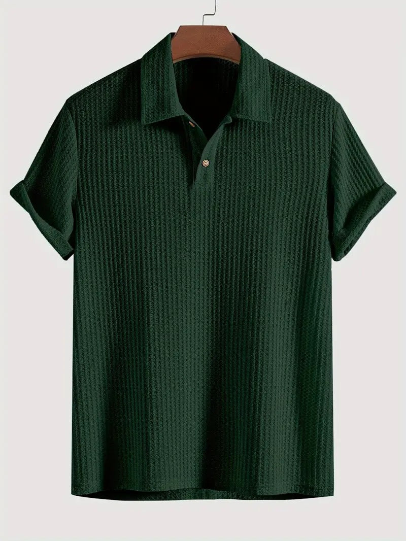 Mathis – Polo en maille structurée
