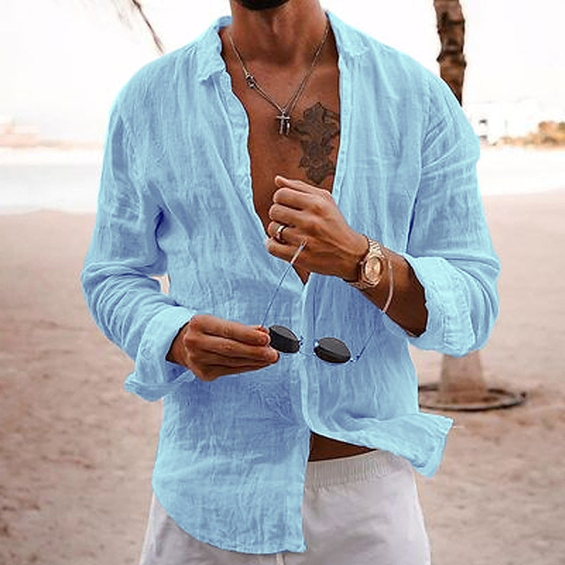 Julien – Chemise légère décontractée