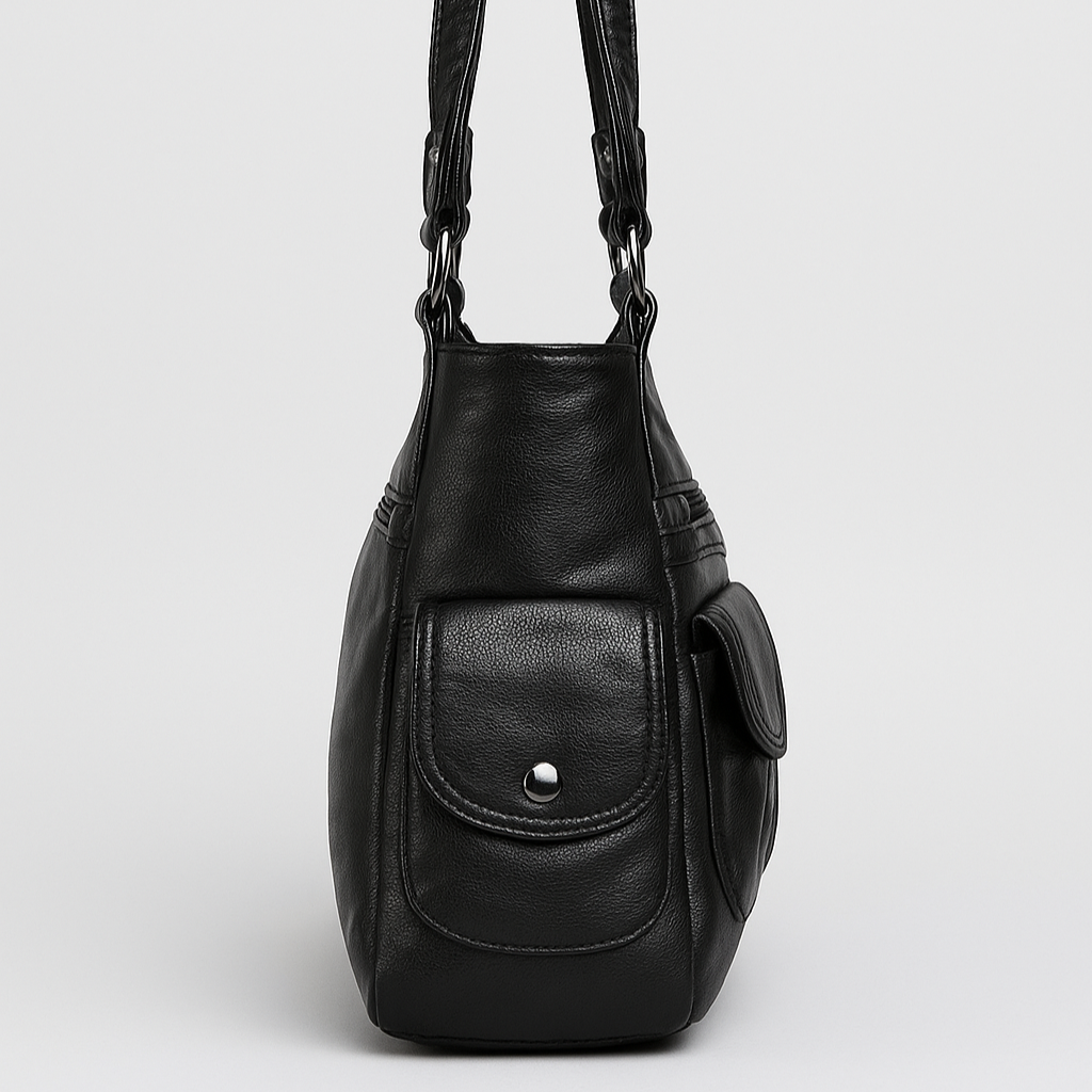 Femme - Sac à bandoulière - Fourre-tout élégant en faux cuir