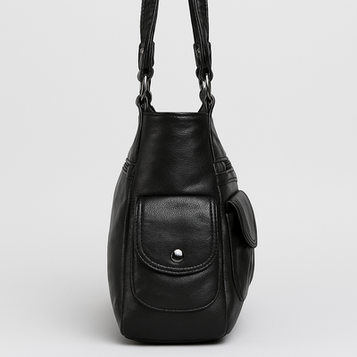 Femme - Sac à bandoulière - Fourre-tout élégant en faux cuir