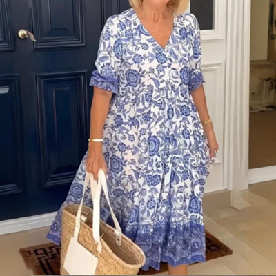 Morgane™ | Robe Élégante et Confort d’Été
