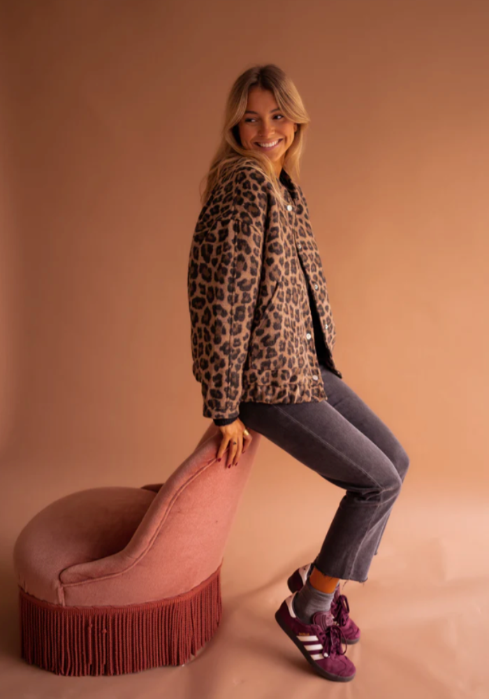Leona™ | Blouson Léopard Chic