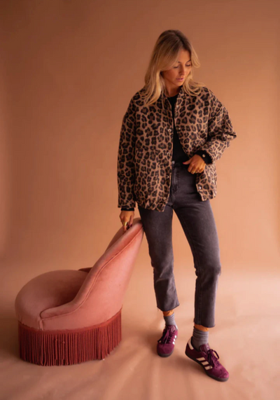 Leona™ | Blouson Léopard Chic
