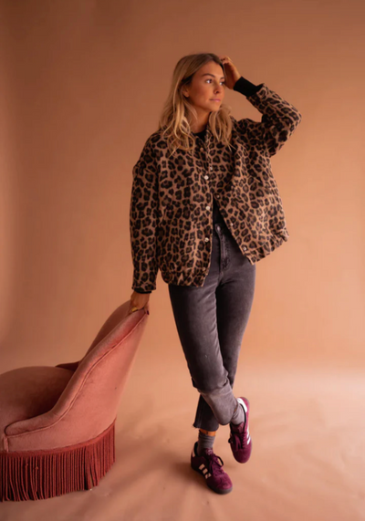 Leona™ | Blouson Léopard Chic