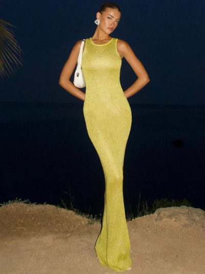 Isalie™ Robe Maxi Brillante